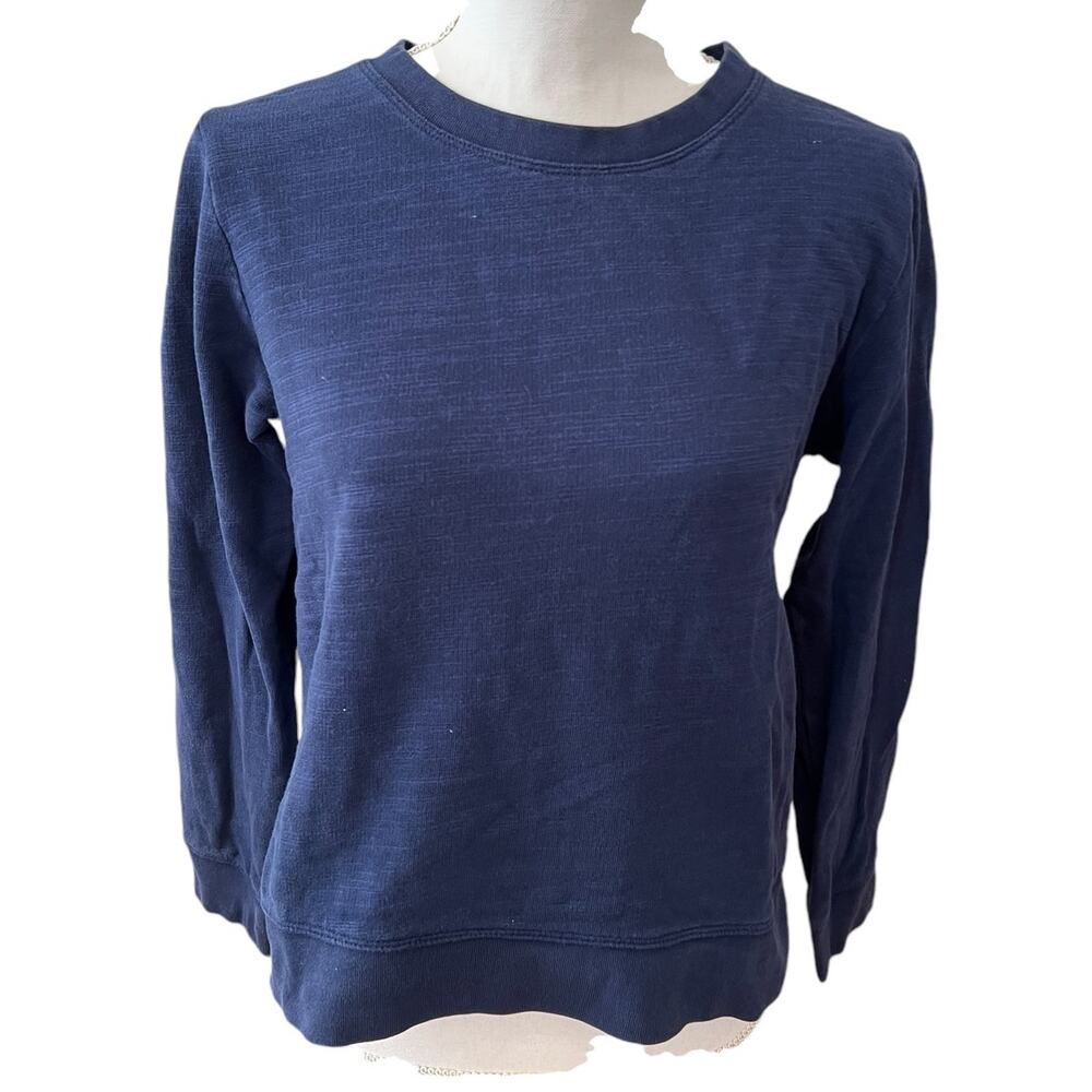 J Crew Sweatshirt Top Blue S